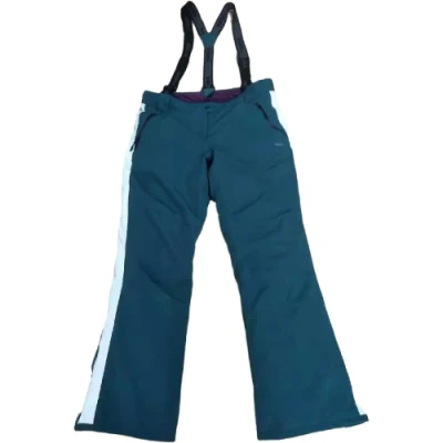 Высокое качество зимние уличные зимние водонепроницаемые ветрозащитные дышащие женские лыжные брюки с таможенным логотипом