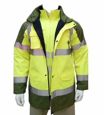 Зимняя верхняя одежда Мужская защитная рабочая куртка Защитная одежда Светоотражающие куртки для спецодежды
