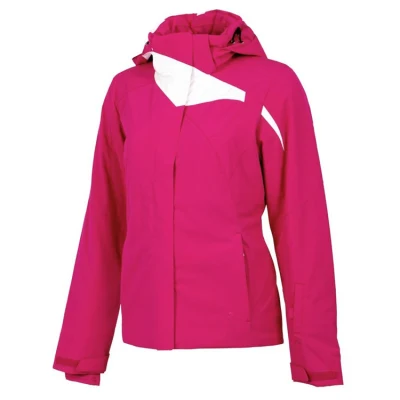 Удобная модная женская красная лыжная куртка для пеших прогулок